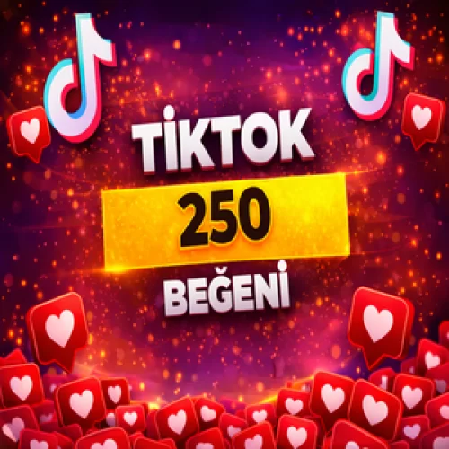  ⚡GARANTİLİ⚡TİKTOK 250 BEĞENİ⚡